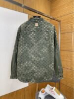 LV Full Print Jacquard Denim Shirt - 图片 2