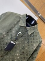 LV Full Print Jacquard Denim Shirt - 图片 3