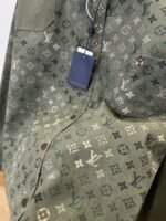 LV Full Print Jacquard Denim Shirt - 图片 4