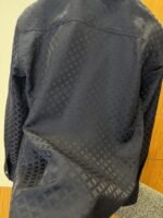 LV Jacquard Button-Down V-Neck Long-Sleeve Shirt 2 - 图片 8