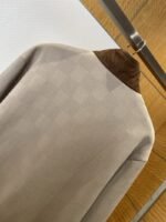 LV Half-Zip Contrast Color Stand Collar Sweatshirt - 图片 6