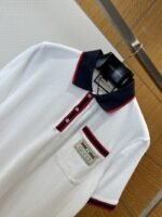 Gucci Branded Label Pocket Trim Short-Sleeve Polo Shirt 1 - 图片 3