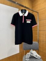 Gucci Branded Label Pocket Trim Short-Sleeve Polo Shirt 2