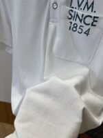 LV Pocket-Print Short-Sleeve Polo Shirt 1 - 图片 5