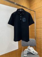 LV Pocket-Print Short-Sleeve Polo Shirt 2