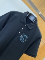 LV Pocket-Print Short-Sleeve Polo Shirt 2 - 图片 3