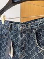 Gucci All-Over Print Denim Trousers - 图片 6