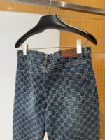 Gucci All-Over Print Denim Trousers - 图片 9