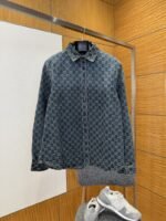 Gucci All-Over Print Denim Jacket