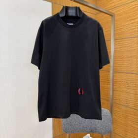 Bottega Veneta Embroidered Crew-Neck Short-Sleeve T-Shirt 1