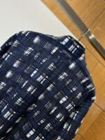 Prada Hand-Painted Checkered Short-Sleeve Collared Shirt - 图片 6