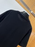 LV Logo Embroidered Knit Short-Sleeve T-Shirt 1 - 图片 6