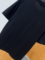 LV Logo Embroidered Knit Short-Sleeve T-Shirt 1 - 图片 7