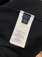 LV Logo Embroidered Knit Short-Sleeve T-Shirt 1 - 图片 9