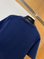 LV Logo Embroidered Knit Short-Sleeve T-Shirt 3 - 图片 6