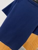 LV Logo Embroidered Knit Short-Sleeve T-Shirt 3 - 图片 7
