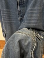 Dior Embroidered Oversized-Pocket Workwear-Style Wide-Leg Jeans - 图片 5