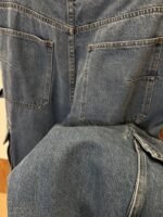 Dior Embroidered Oversized-Pocket Workwear-Style Wide-Leg Jeans - 图片 8