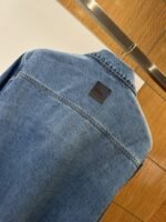 Dior Embroidered Letter Zipper Denim Jacket - 图片 6