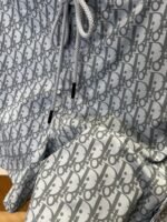 Dior All-Over Logo Drawstring Casual Shorts 1 - 图片 5