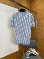 Dior All-Over Print Knit Short-Sleeve T-Shirt - 图片 2