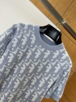 Dior All-Over Print Knit Short-Sleeve T-Shirt - 图片 3