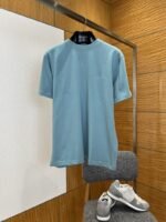 Dior Micro Logo Embroidered Crew-Neck Short-Sleeve T-Shirt 3
