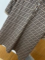 Fendi Double F All-Over Print Short-Sleeve Collared Polo Shirt 1 - 图片 4