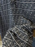 Fendi Double F All-Over Print Short-Sleeve Collared Polo Shirt 1 - 图片 5