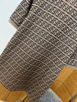 Fendi Double F All-Over Print Short-Sleeve Collared Polo Shirt 1 - 图片 7