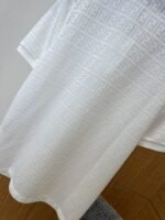 Fendi Double F All-Over Print Short-Sleeve Collared Polo Shirt 2 - 图片 7