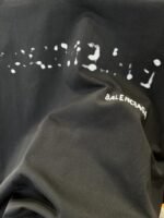 Balenciaga Distressed Letter Print Short-Sleeve T-Shirt - 图片 5