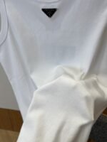 Prada Enamel Triangle Logo Sleeveless Tank Top 2 - 图片 5