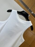 Prada Enamel Triangle Logo Sleeveless Tank Top 2 - 图片 6