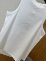 Prada Enamel Triangle Logo Sleeveless Tank Top 2 - 图片 7