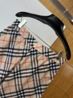 Prada Classic Checkered Drawstring Casual Shorts - 图片 6