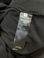 Balenciaga Gothic-Style Letter Embroidered Crew-Neck Short-Sleeve T-Shirt - 图片 9