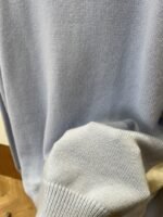 LV Pocket Embroidered V-Neck Color-Block Knit Cardigan - 图片 8