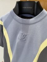 LV Embossed Letter Short-Sleeve T-Shirt - 图片 6