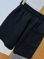 LV Logo-Embossed Drawstring Casual Shorts 1 - 图片 7