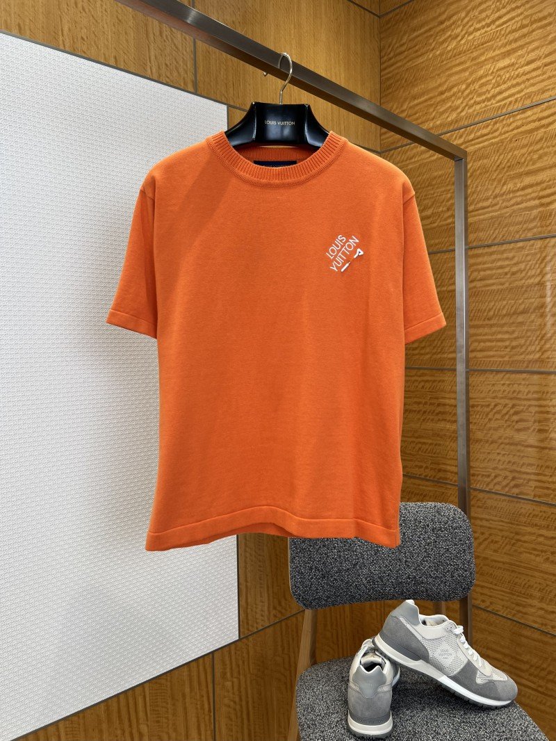wsxc1775619485756_0.jpg LV Pin Embroidered Knit Short-Sleeve T-Shirt 2 - 图片 1