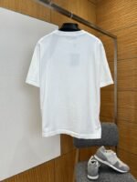 LV Pin Embroidered Knit Short-Sleeve T-Shirt 3 - 图片 2
