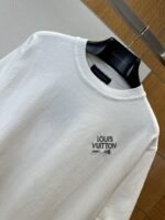 LV Pin Embroidered Knit Short-Sleeve T-Shirt 3 - 图片 3