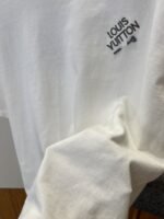 LV Pin Embroidered Knit Short-Sleeve T-Shirt 3 - 图片 5