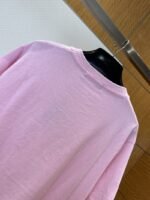 LV Pin Embroidered Knit Short-Sleeve T-Shirt 4 - 图片 6