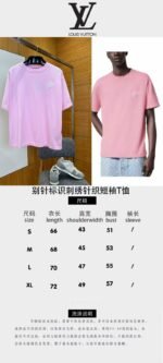 LV Pin Embroidered Knit Short-Sleeve T-Shirt 4 - 图片 10