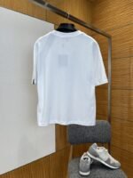 LV Graffiti Floral Print Short-Sleeve T-Shirt - 图片 2