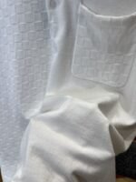 LV Checkered Jacquard Knit Short-Sleeve Polo Shirt 1 - 图片 5
