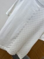 LV Checkered Jacquard Knit Short-Sleeve Polo Shirt 1 - 图片 7