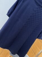 LV Checkered Jacquard Knit Short-Sleeve Polo Shirt 3 - 图片 7